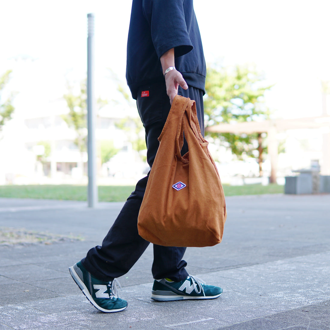 バッグ トートバッグ トート レディース メンズ コーデュロイ bag A4サイズ HolidayA.M.