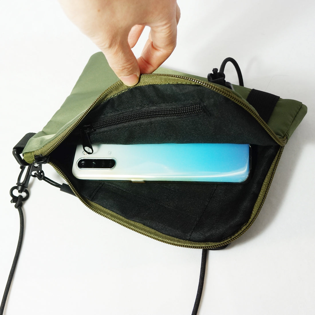 バッグ ショルダーバッグ メッセージラベル レディース メンズ スマホポーチ カード入れ 小銭入れ