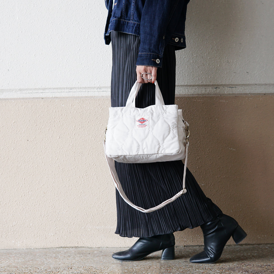 バッグ ショルダーバッグ キルティング 2WAY レディース メンズ HolidayA.M.