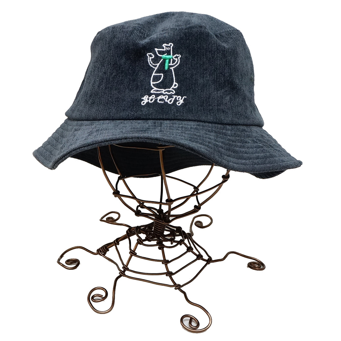 帽子 ハット HAT バケットハット メンズ レディース コーデュロイ アニマル 刺繍 キーズ Keys