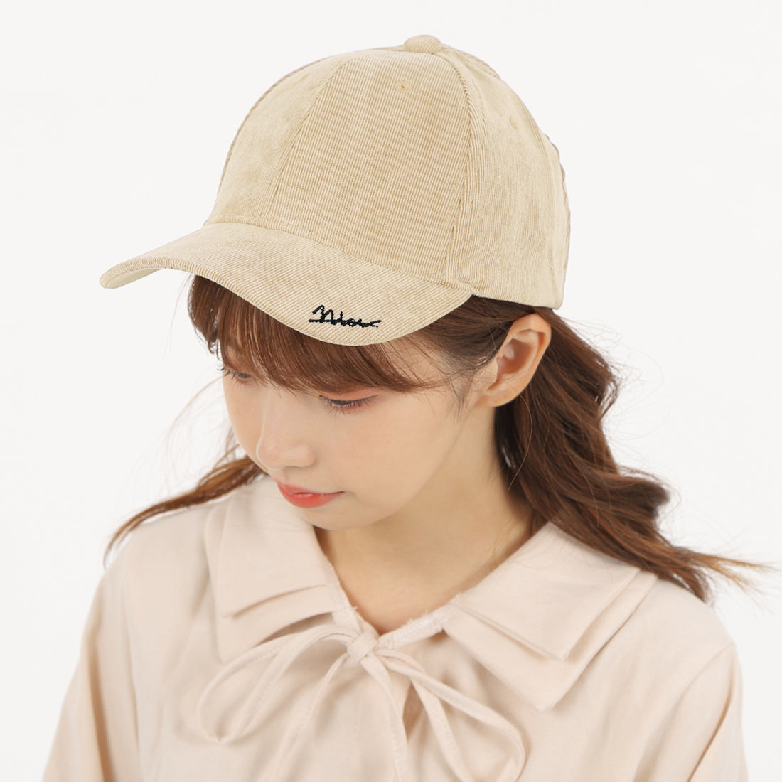 帽子 キャップ コーデュロイ メンズ レディース ベースボールキャップ ロゴ 春 秋 冬 キーズ Keys