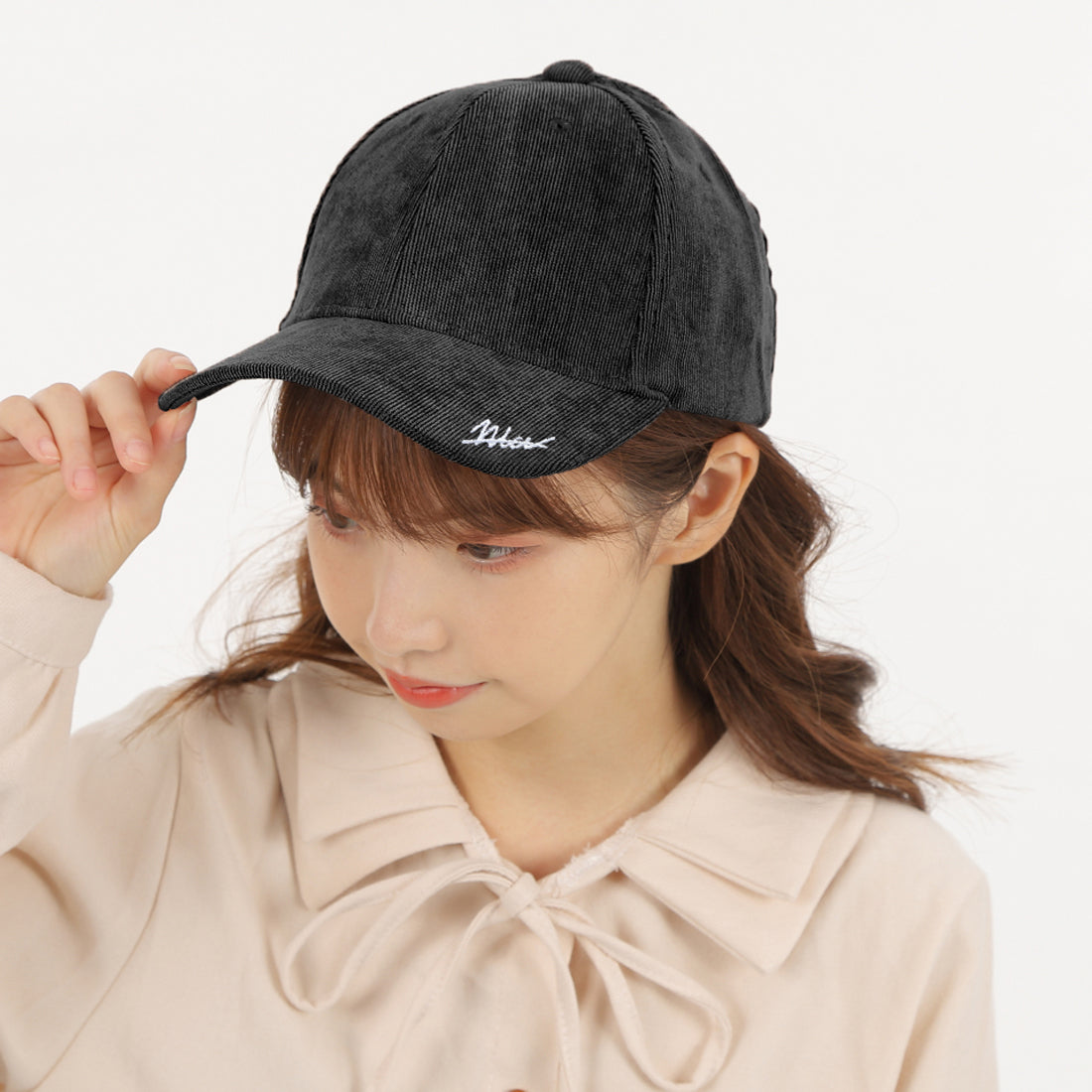 帽子 キャップ コーデュロイ メンズ レディース ベースボールキャップ ロゴ 春 秋 冬 キーズ Keys