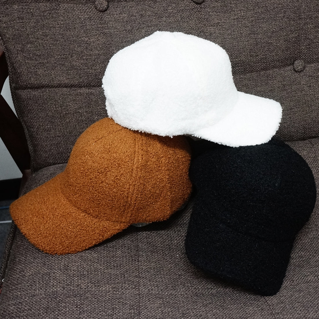 帽子 キャップ フェイクファー プードルファー メンズ レディース モコモコ 春 秋 冬 キーズ Keys