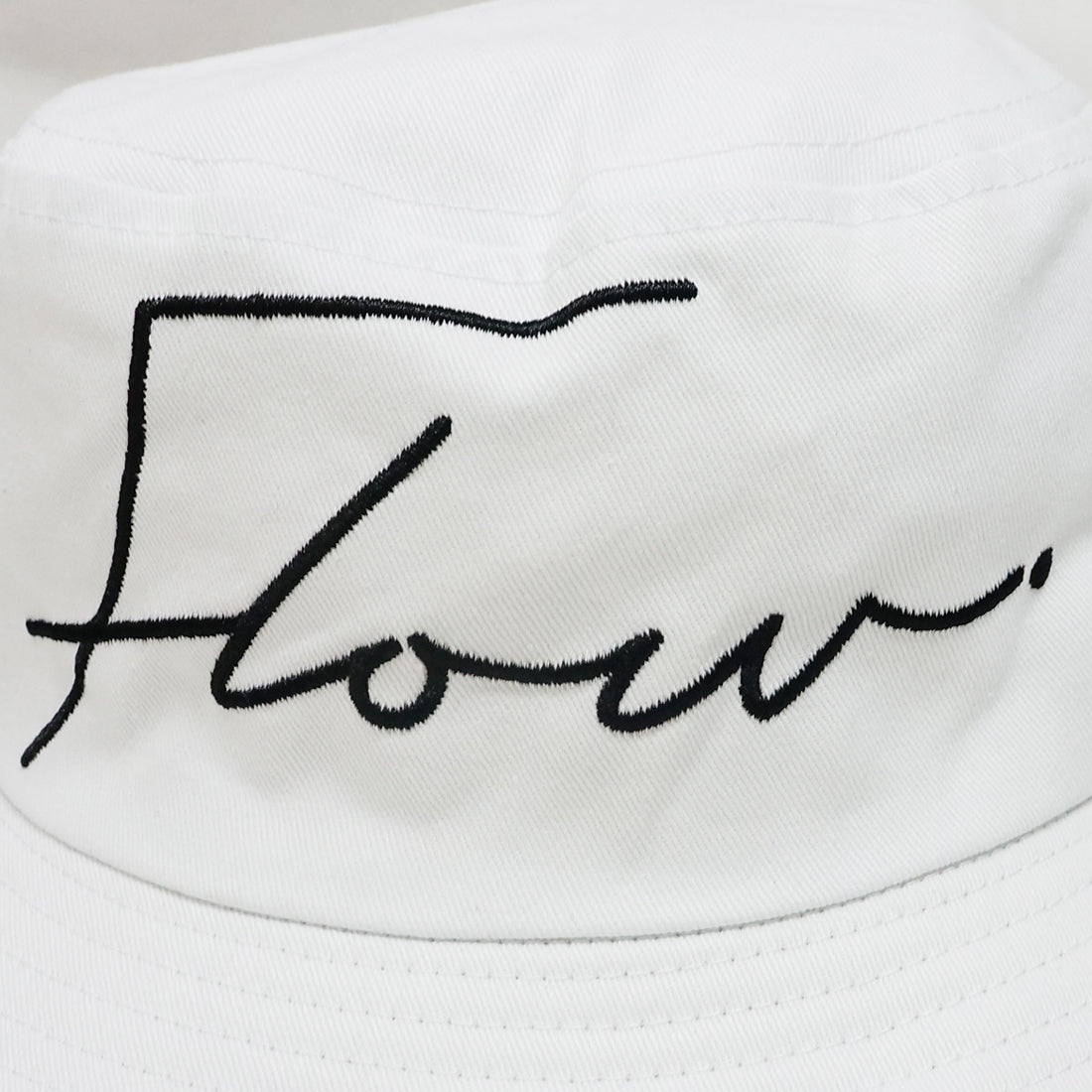 Flow 刺繍 ツイル バケットハット KSH236