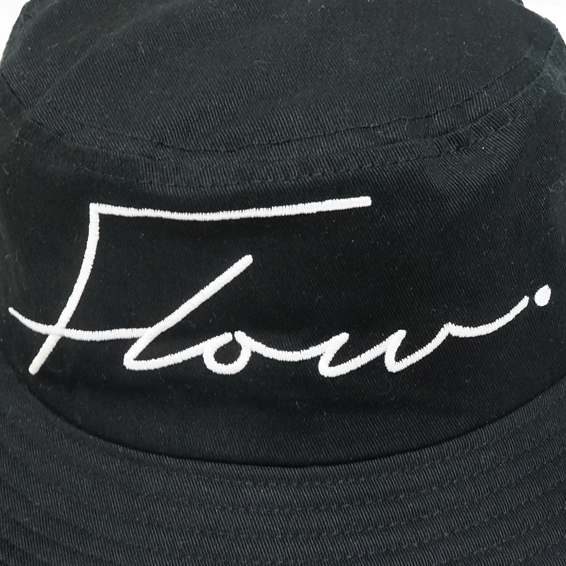 Flow 刺繍 ツイル バケットハット KSH236