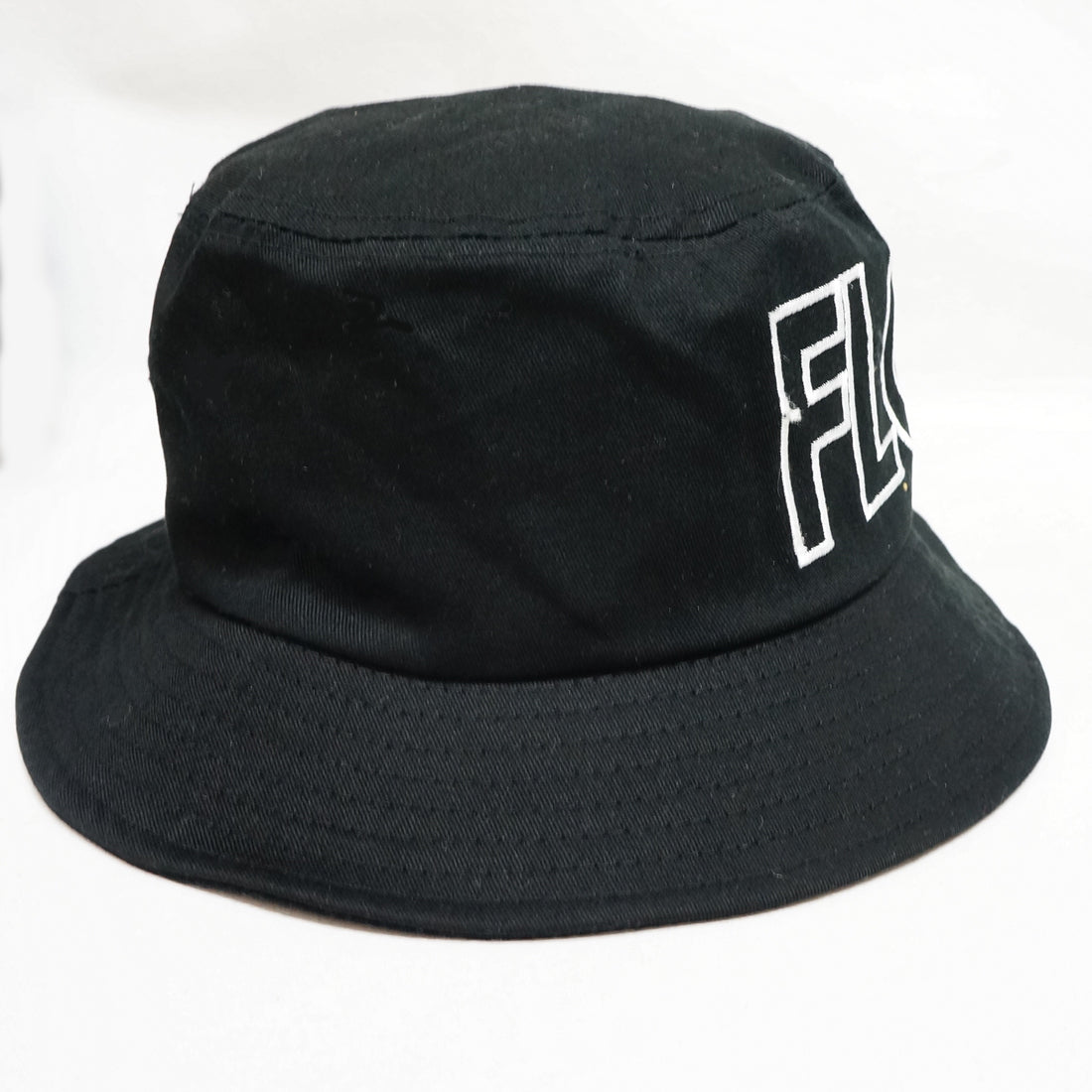 Flow 袋文字 刺繍 バケットハット KSH238