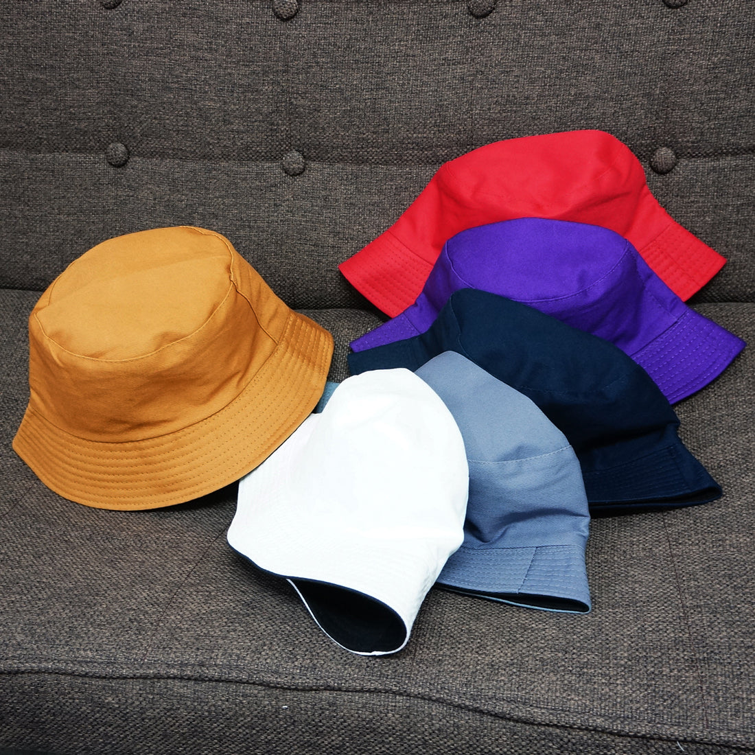 帽子 バケットハット ハット HAT 無地 ブラック カラー リバーシブル メンズ レディース キーズ Keys
