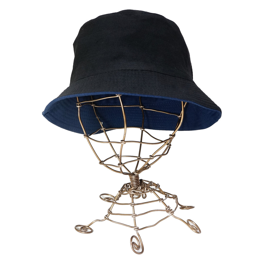帽子 バケットハット ハット HAT 無地 ブラック カラー リバーシブル メンズ レディース キーズ Keys
