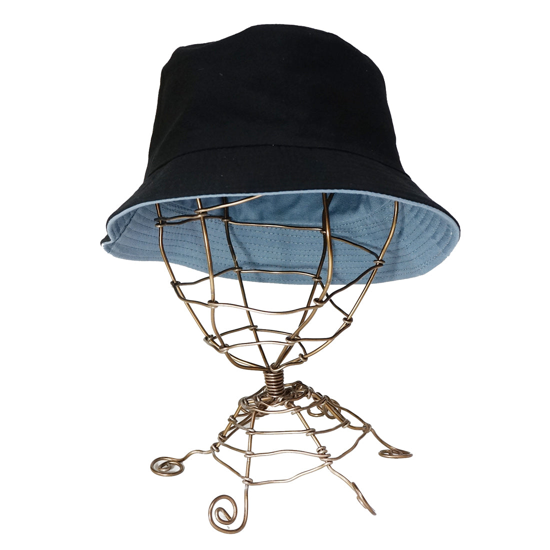 帽子 バケットハット ハット HAT 無地 ブラック カラー リバーシブル メンズ レディース キーズ Keys