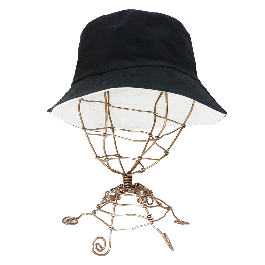 帽子 バケットハット ハット HAT 無地 ブラック カラー リバーシブル メンズ レディース キーズ Keys