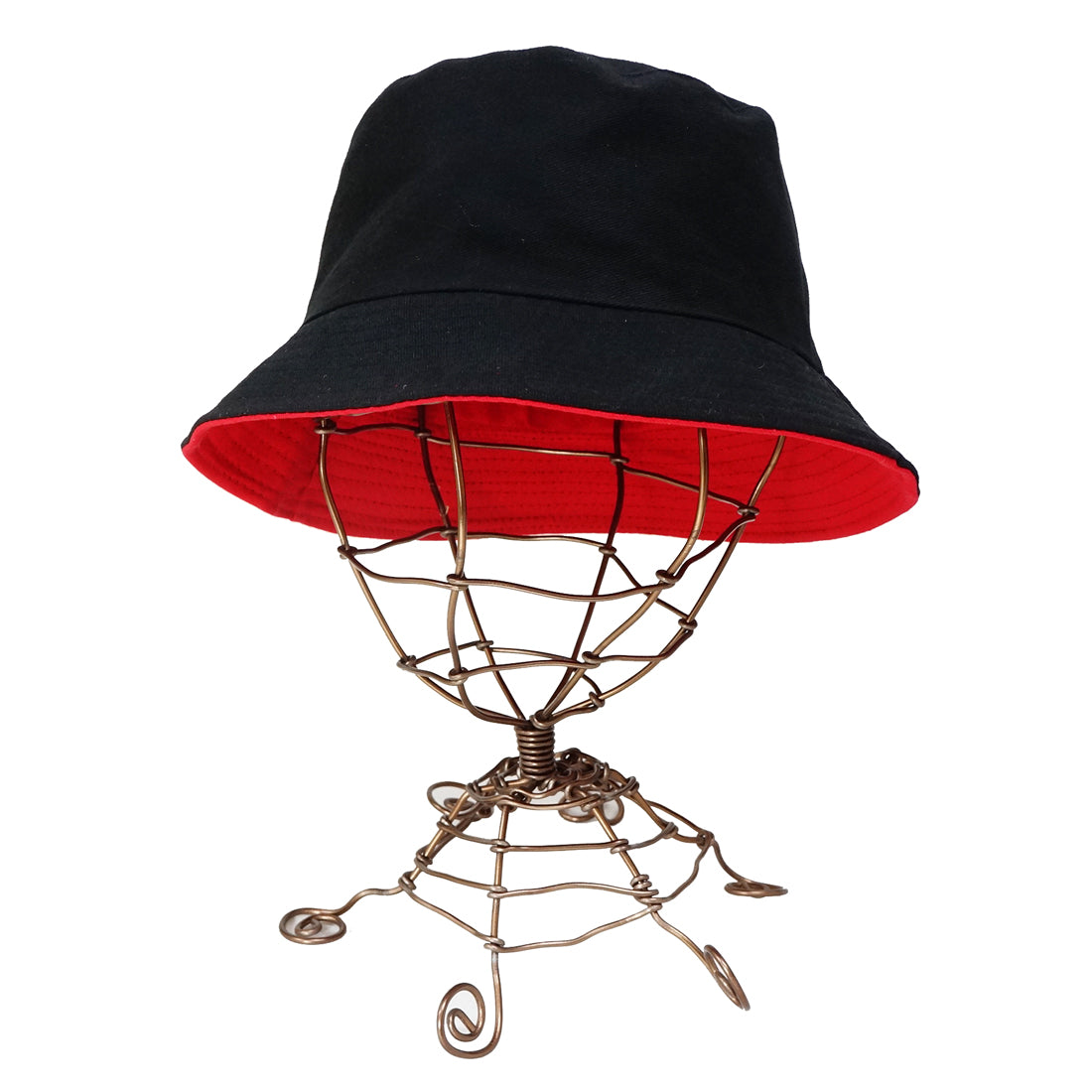 帽子 バケットハット ハット HAT 無地 ブラック カラー リバーシブル メンズ レディース キーズ Keys