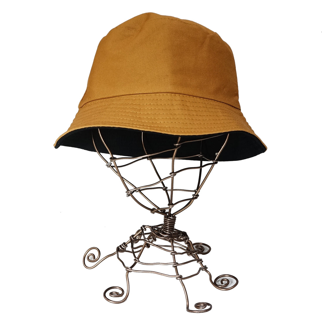 帽子 バケットハット ハット HAT 無地 ブラック カラー リバーシブル メンズ レディース キーズ Keys