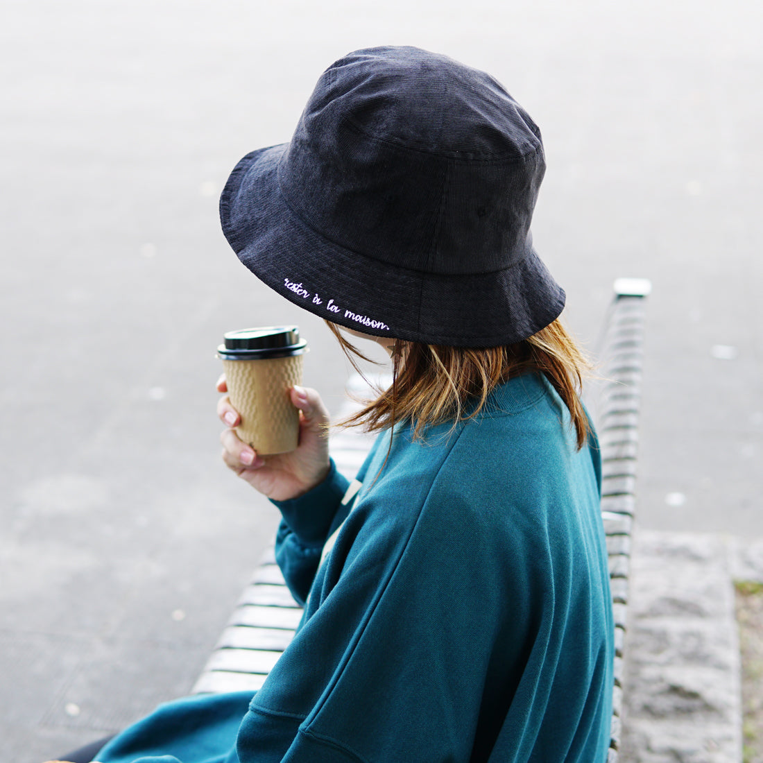 帽子 ハット HAT バケットハット メンズ レディース コーデュロイ アウトドア 刺繍 ロゴ キーズ Keys