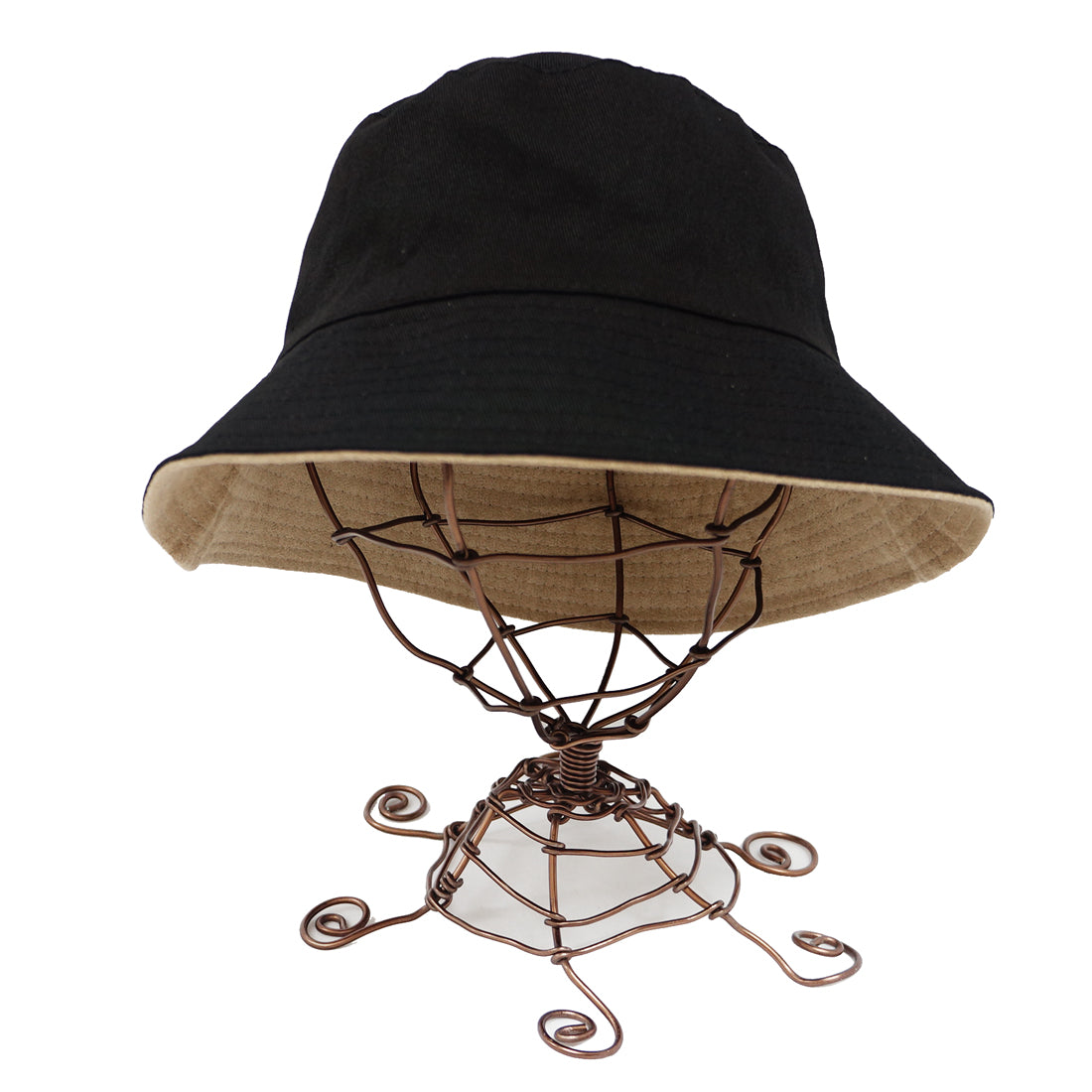 帽子 バケットハット ハット HAT 無地 カラー リバーシブル フェイクスウェード メンズ レディース