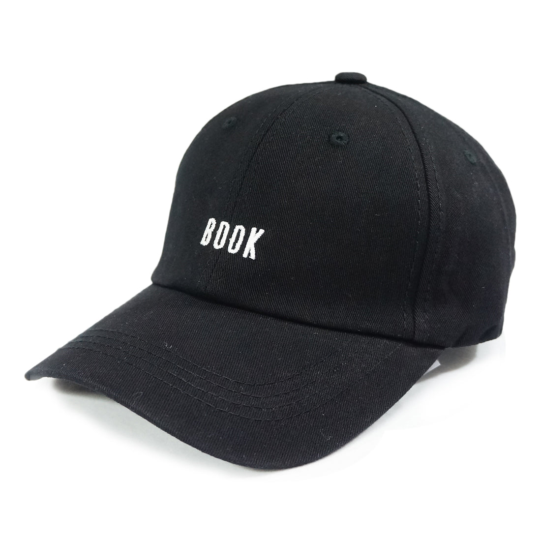 帽子 キャップ CAP メンズ レディース ロゴ BOOK刺繍 ベースボールキャップ コットン 春 夏 秋 冬