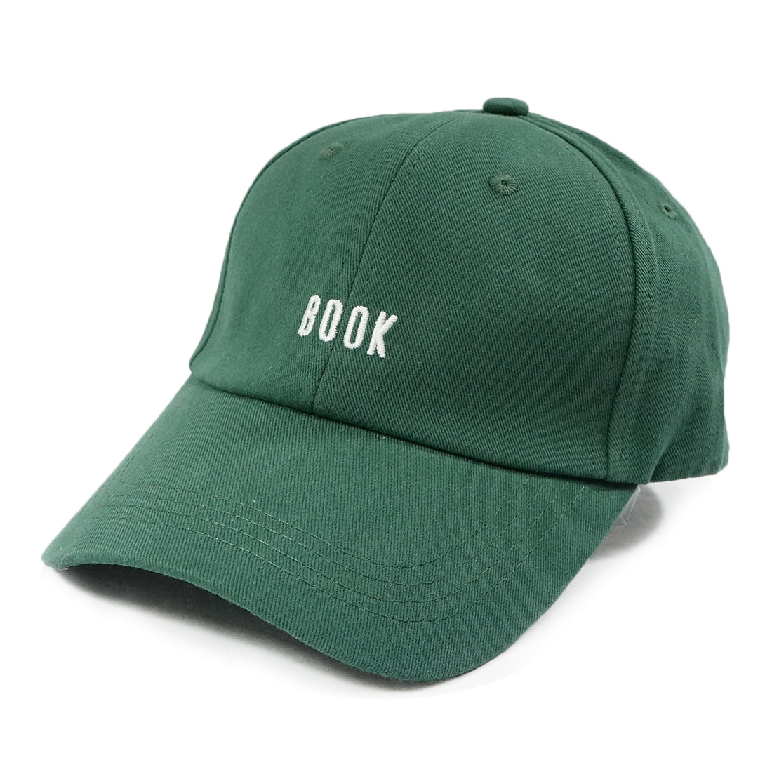 帽子 キャップ CAP メンズ レディース ロゴ BOOK刺繍 ベースボールキャップ コットン 春 夏 秋 冬