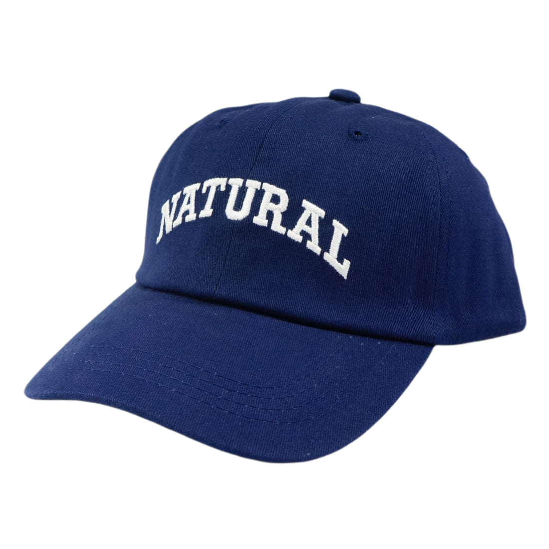帽子 キャップ CAP メンズ レディース ロゴ NATURAL刺繍 ベースボールキャップ コットン 春 夏 秋 冬