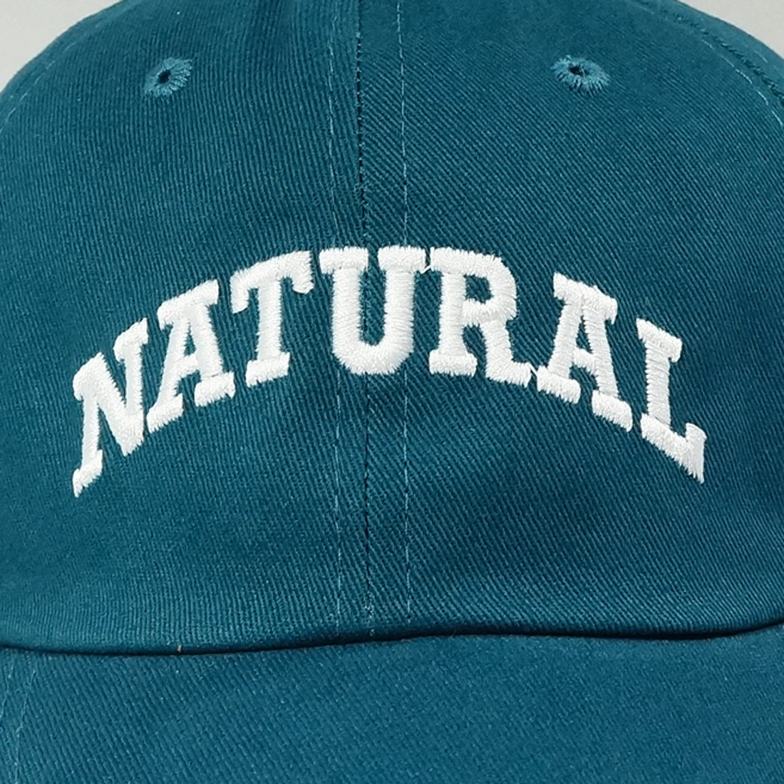 帽子 キャップ CAP メンズ レディース ロゴ NATURAL刺繍 ベースボールキャップ コットン 春 夏 秋 冬