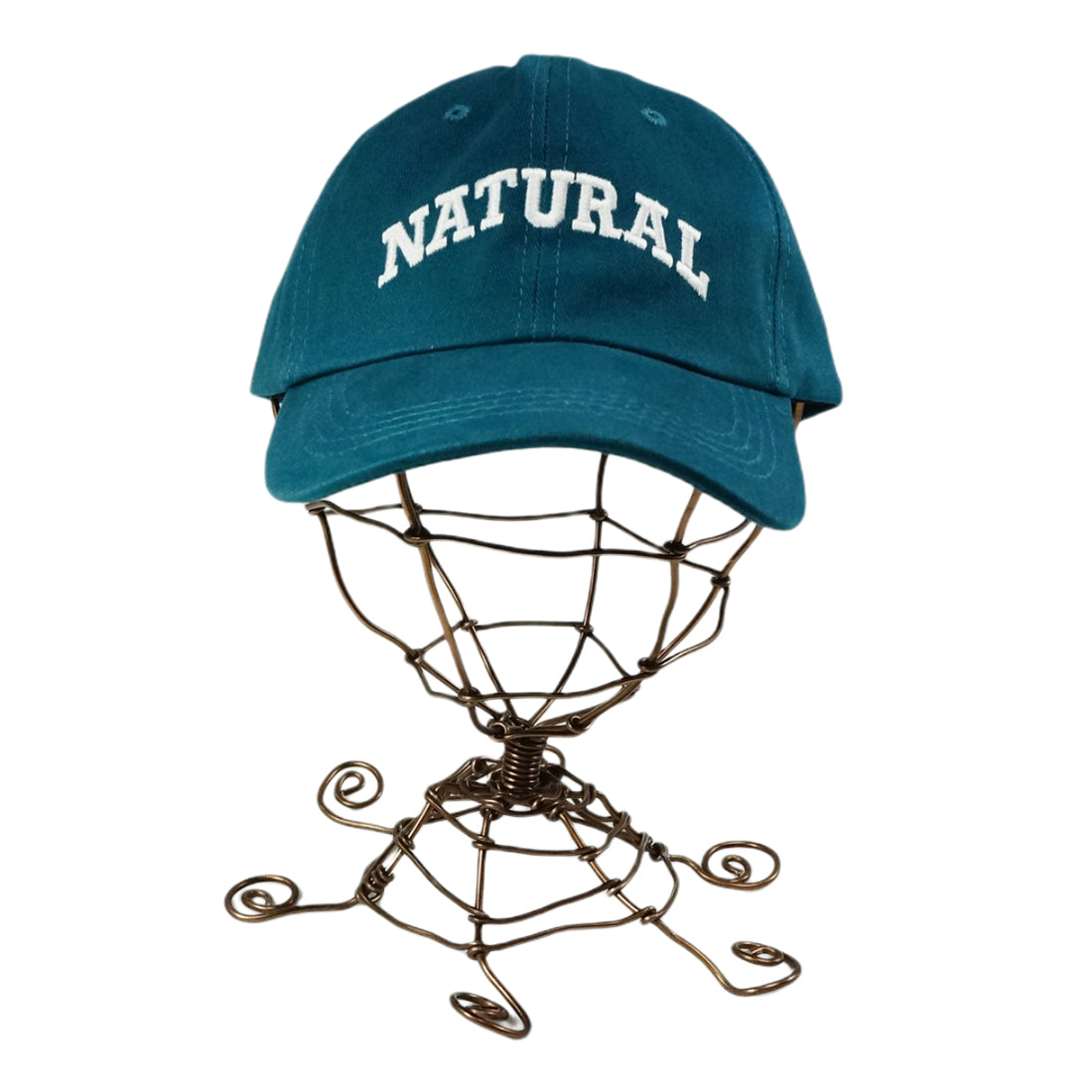 帽子 キャップ CAP メンズ レディース ロゴ NATURAL刺繍 ベースボールキャップ コットン 春 夏 秋 冬