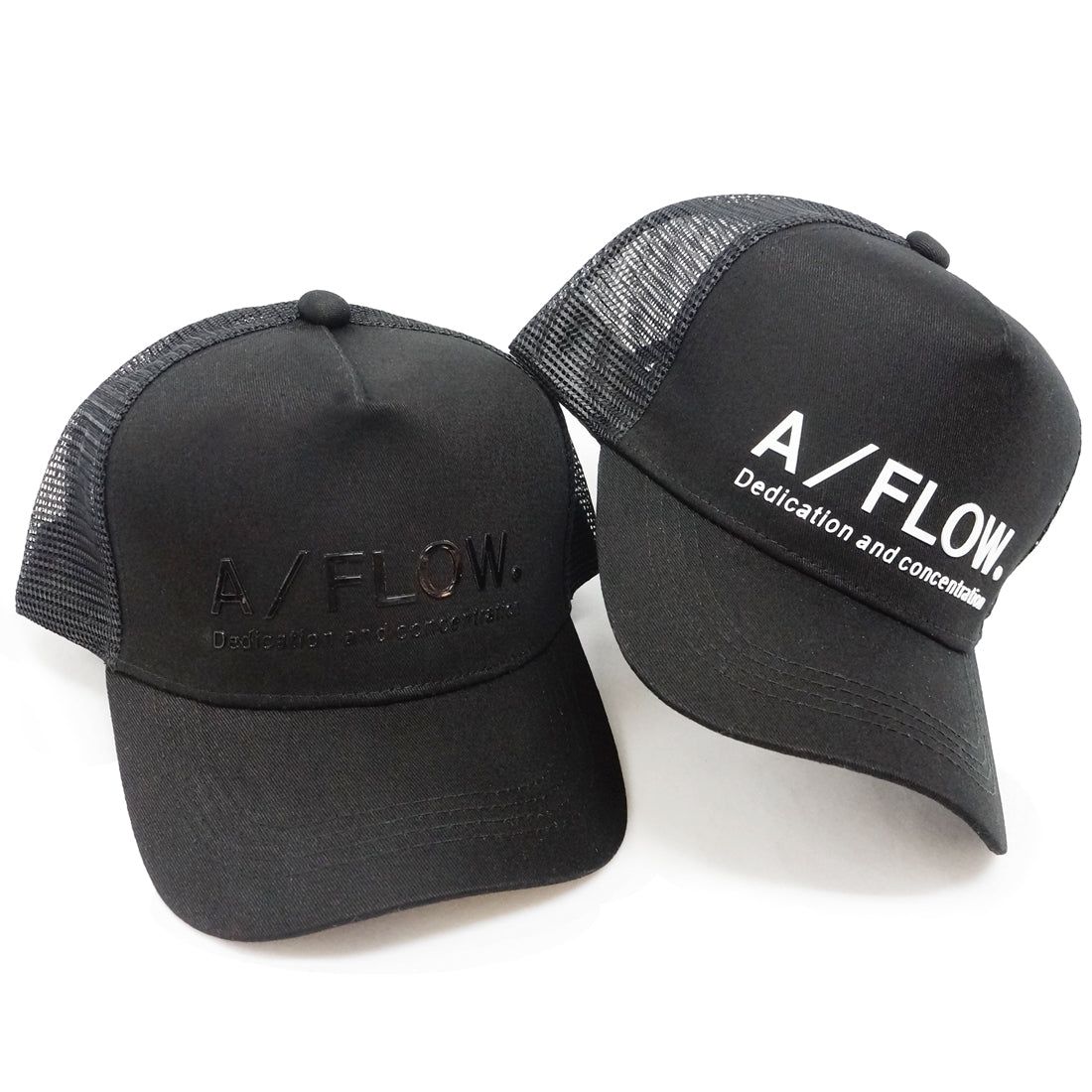 Flow ロゴ シリコンプリント メッシュキャップ KSH296