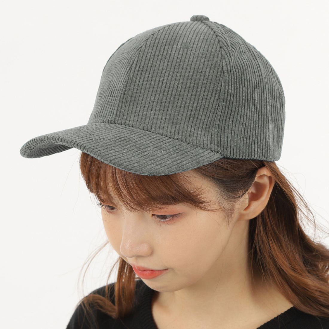 帽子 キャップ メンズ レディース コーデュロイ 無地 cap 秋 冬