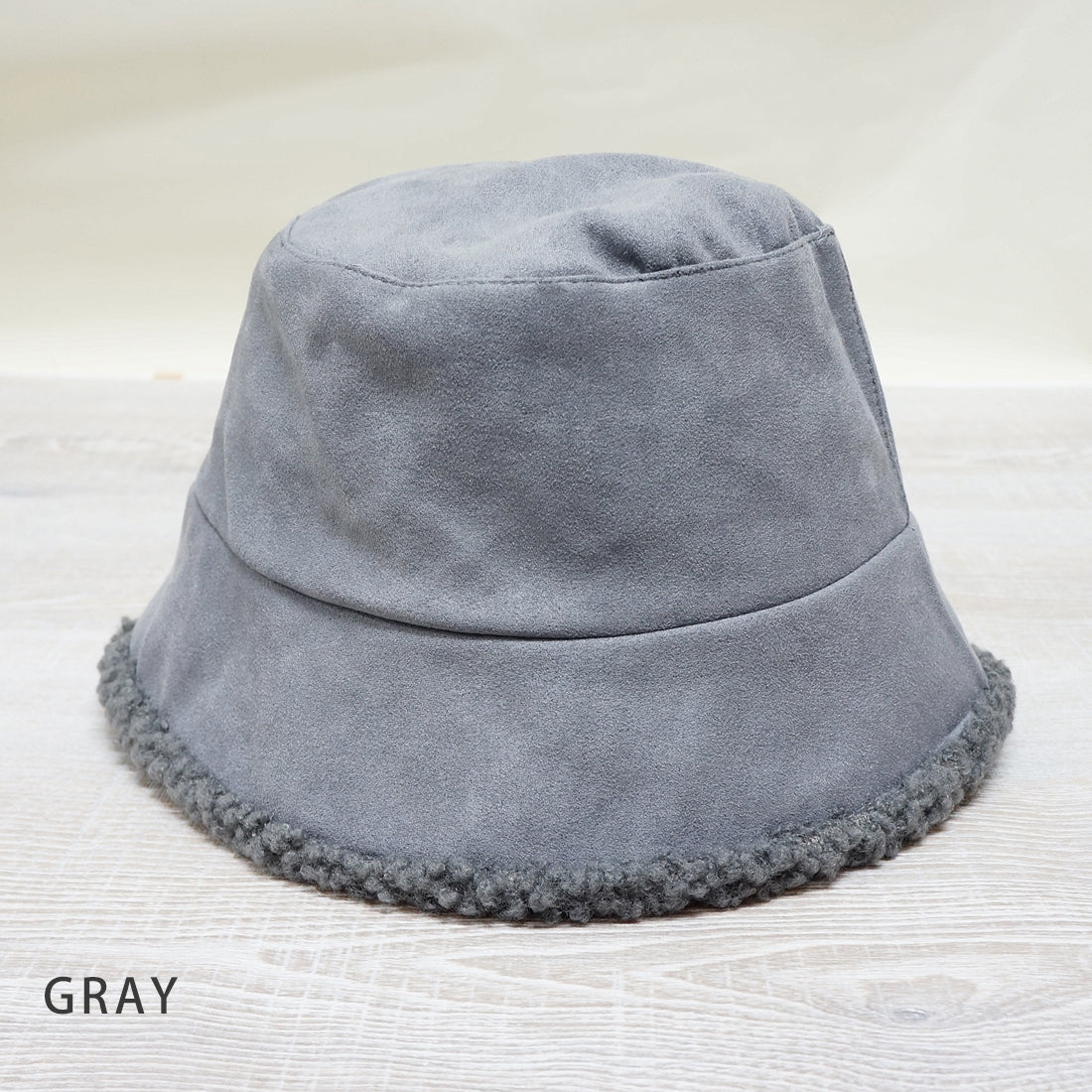 帽子 ハット HAT バケットハット レディース メンズ バケハ リバーシブル ボア フェイクスエード