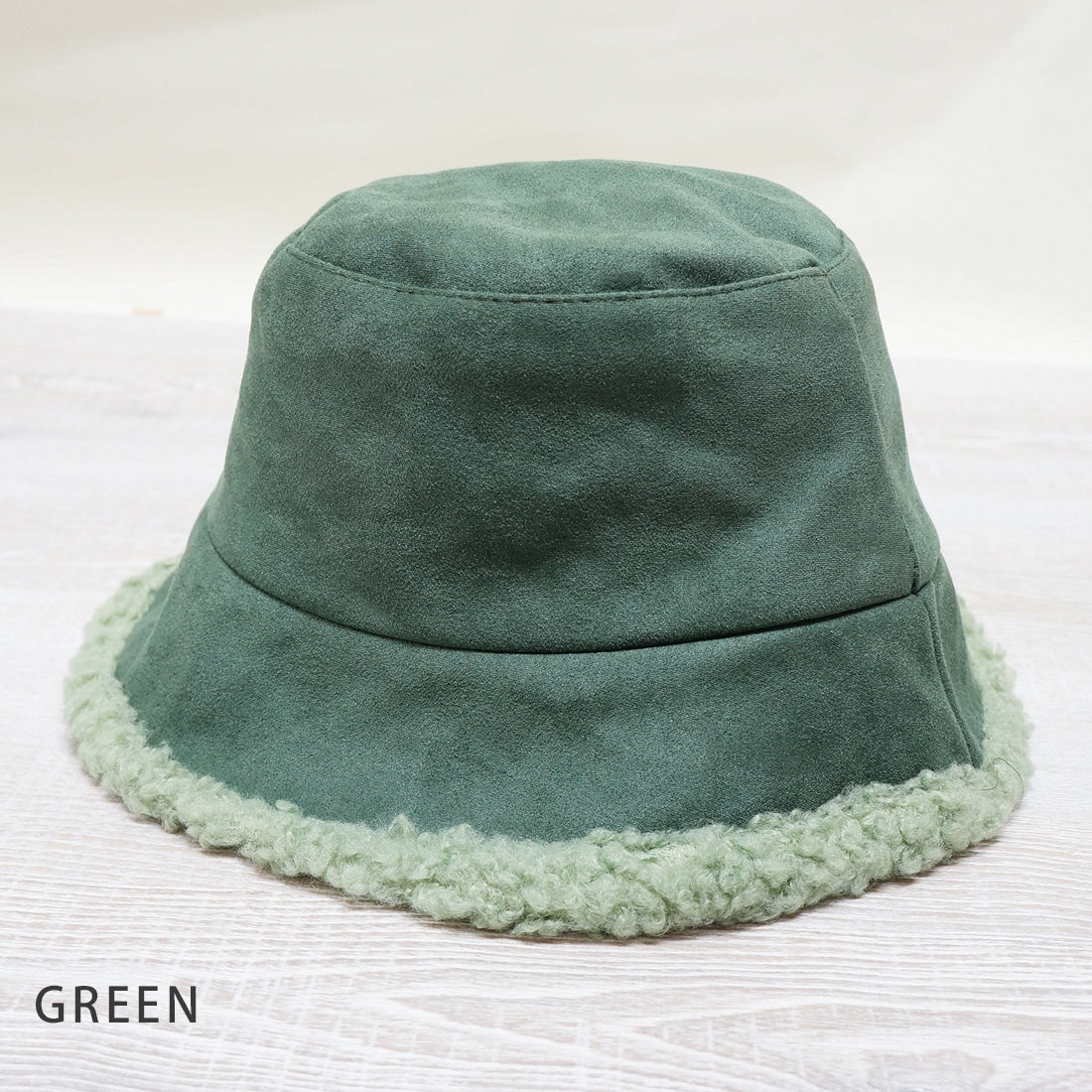 帽子 ハット HAT バケットハット レディース メンズ バケハ リバーシブル ボア フェイクスエード