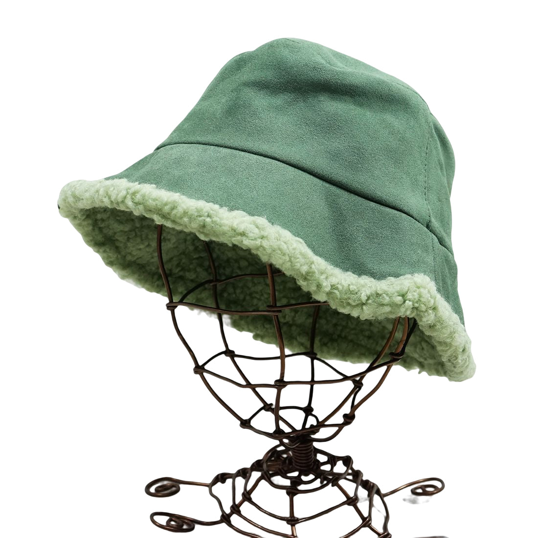 帽子 ハット HAT バケットハット レディース メンズ バケハ リバーシブル ボア フェイクスエード