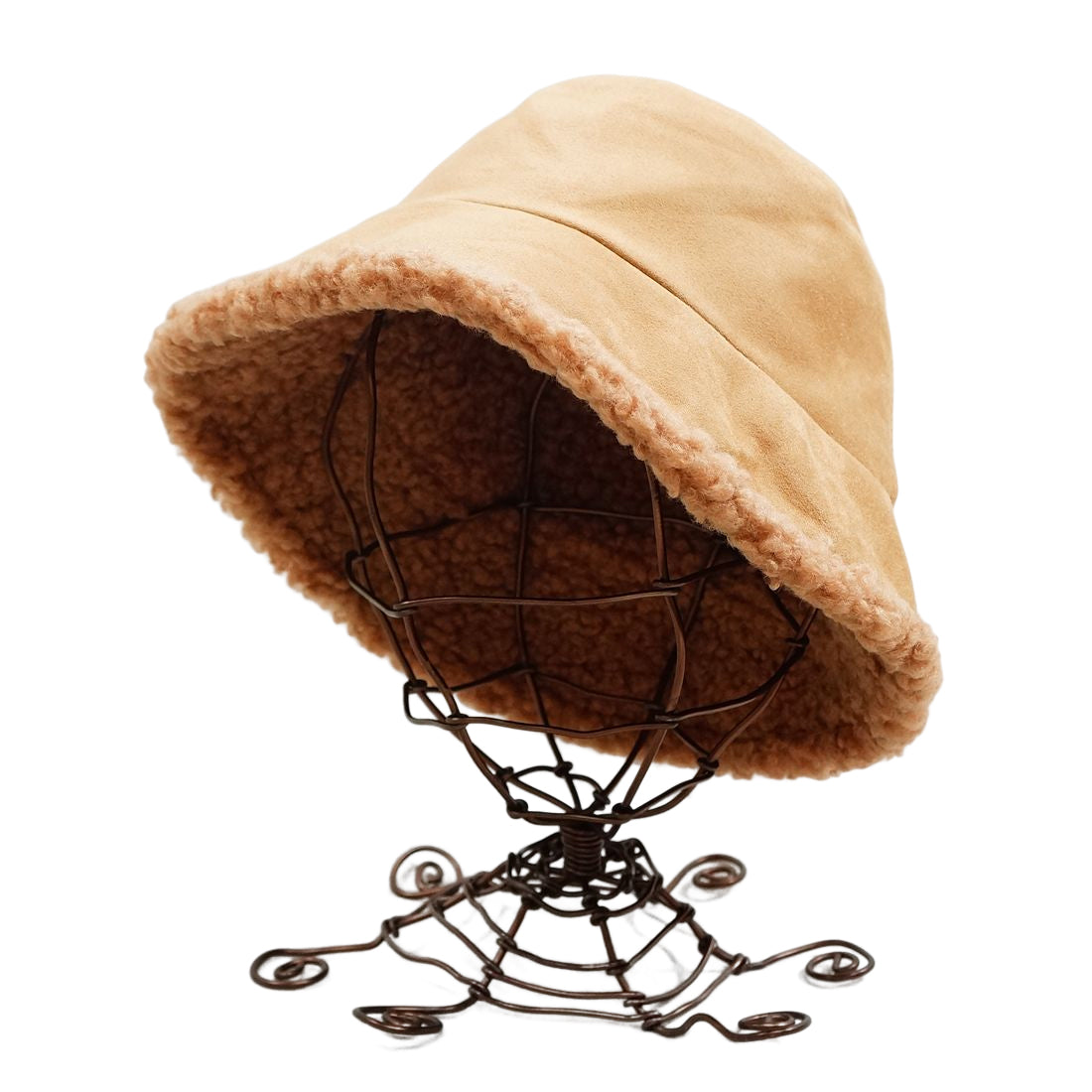 帽子 ハット HAT バケットハット レディース メンズ バケハ リバーシブル ボア フェイクスエード