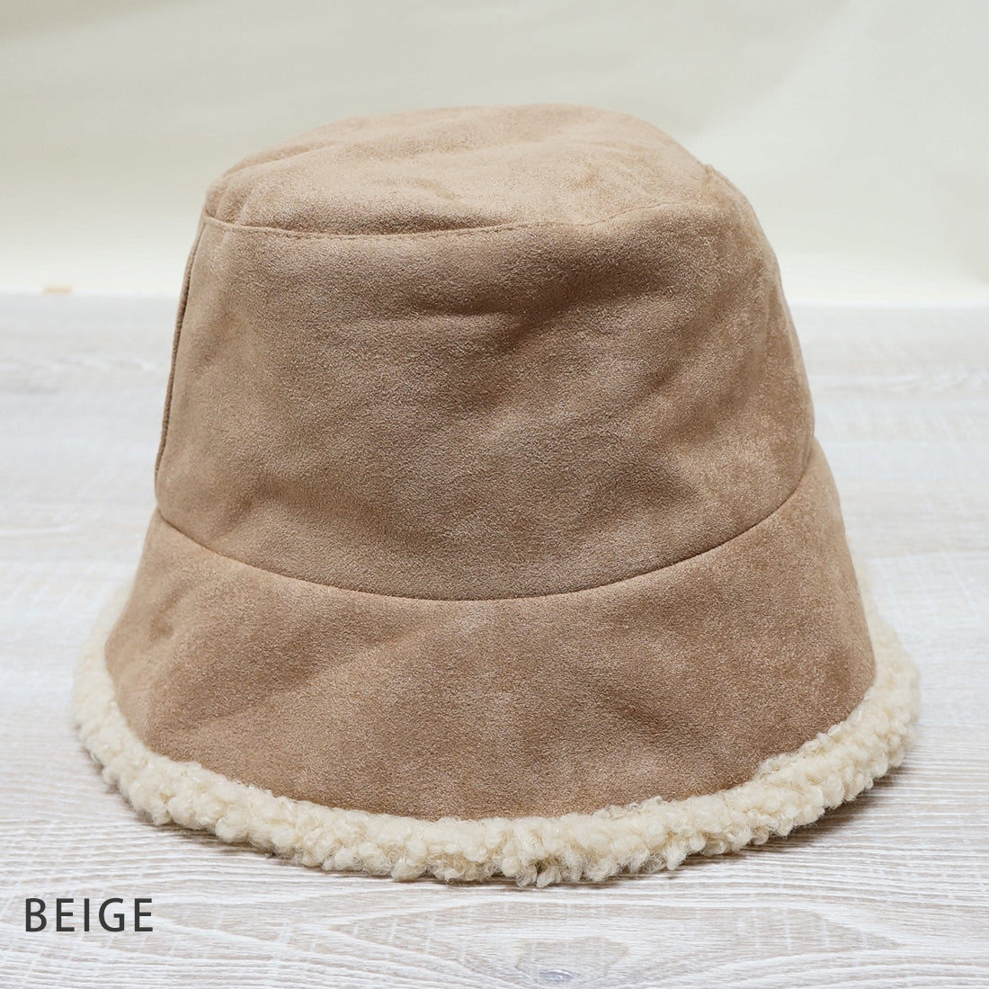 帽子 ハット HAT バケットハット レディース メンズ バケハ リバーシブル ボア フェイクスエード