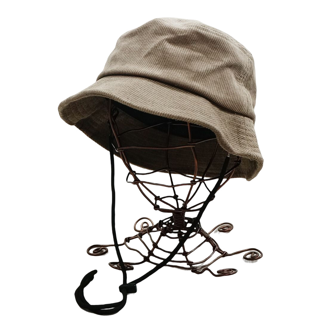 帽子 ハット HAT バケットハット メンズ レディース バケハ コーデュロイ アウトドア あごヒモ付き