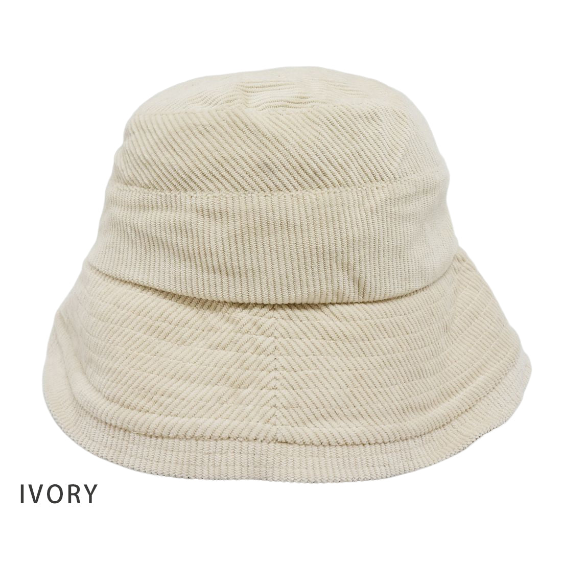 帽子 ハット HAT バケットハット レディース つば広 メンズ バケハ コーデュロイ