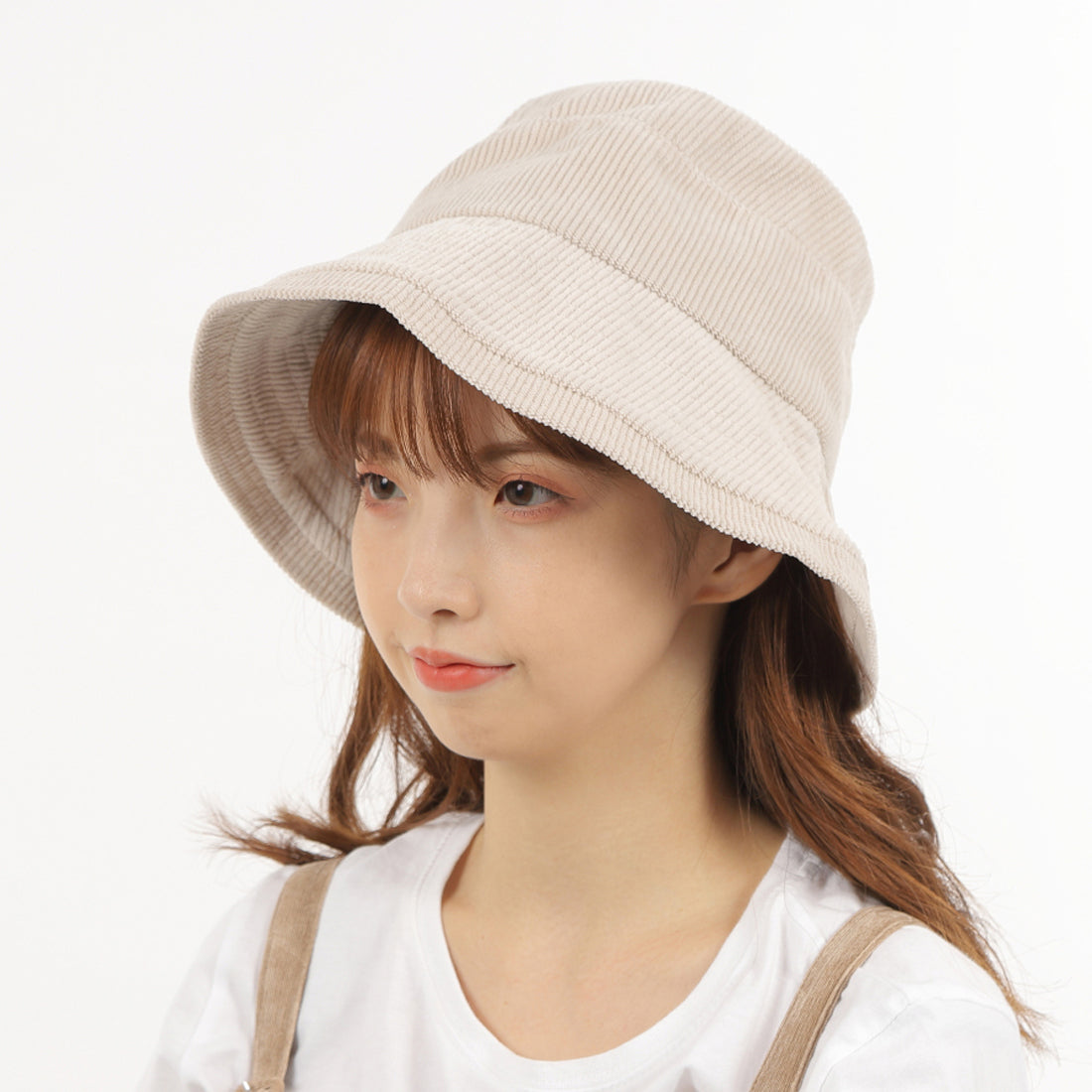 帽子 ハット HAT バケットハット レディース つば広 メンズ バケハ コーデュロイ