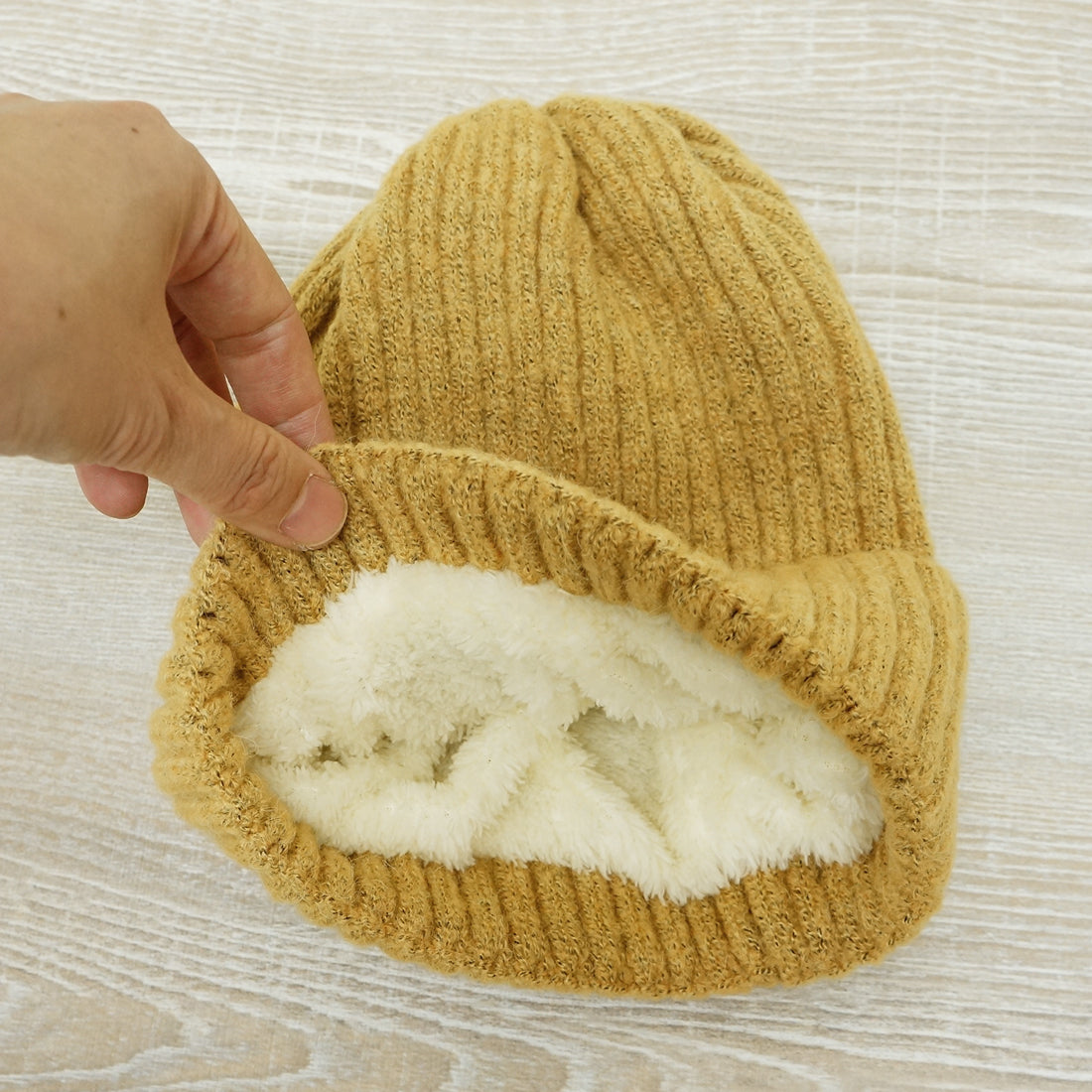 帽子 ニット帽 裏ボア ボア付き メンズ レディース ニット ニットキャップ