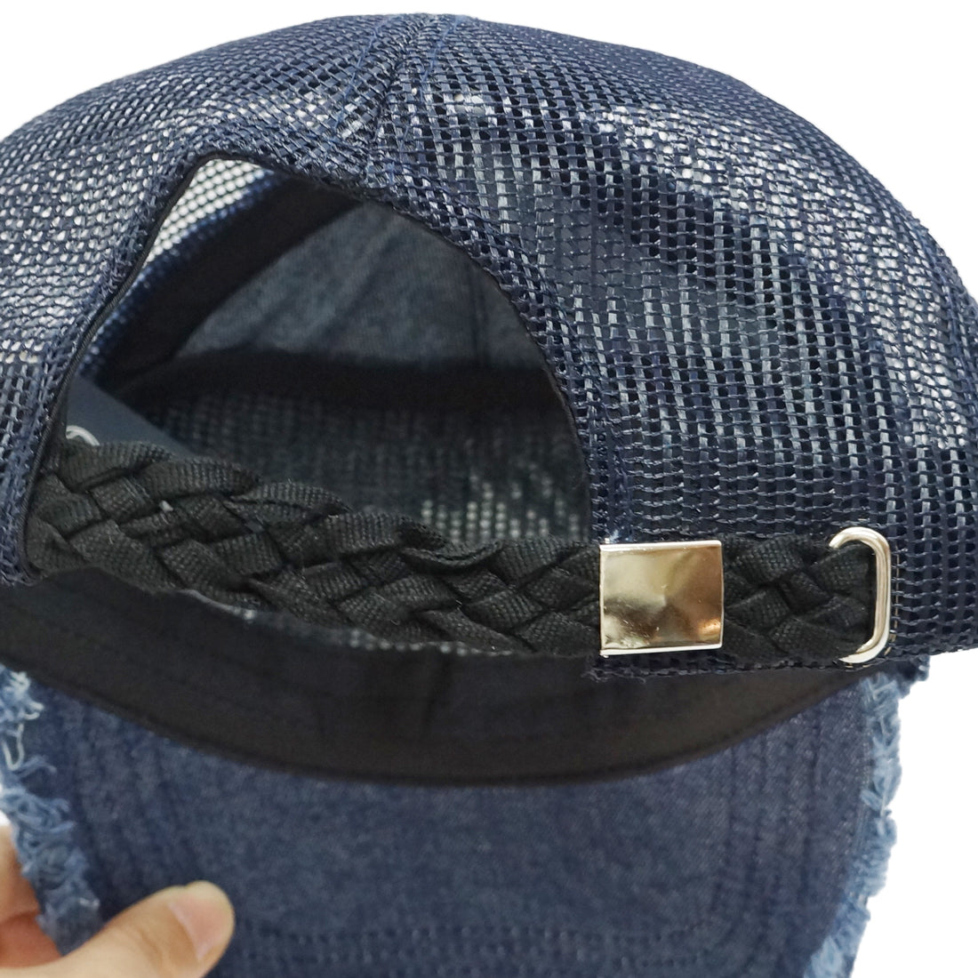 帽子 メッシュキャップ キャップ メンズ レディース デニム ベースボールキャップ PENNANTBANNERS