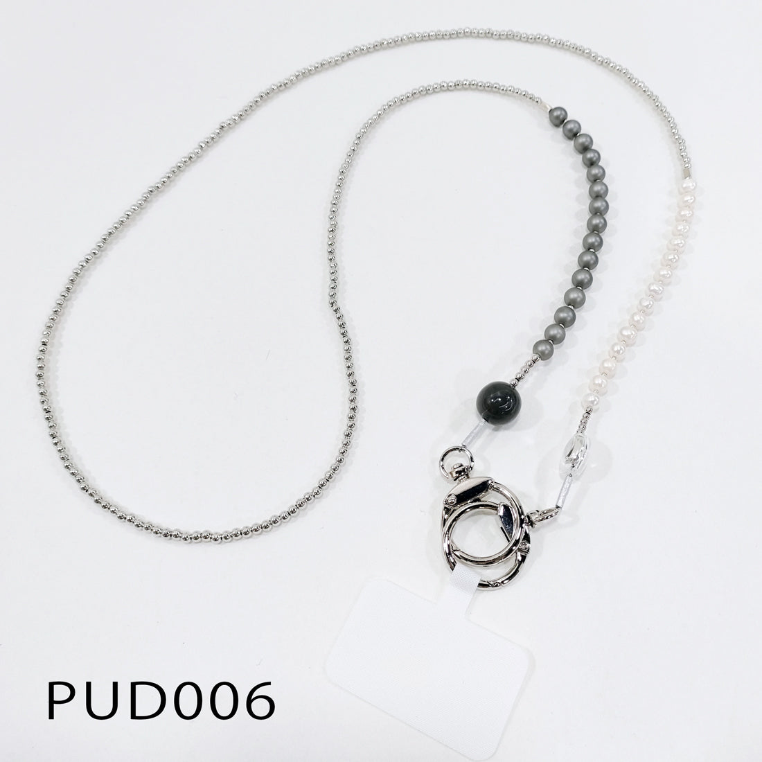 スマホショルダーストラップ ビーズ アクセサリー 紐 PUDI