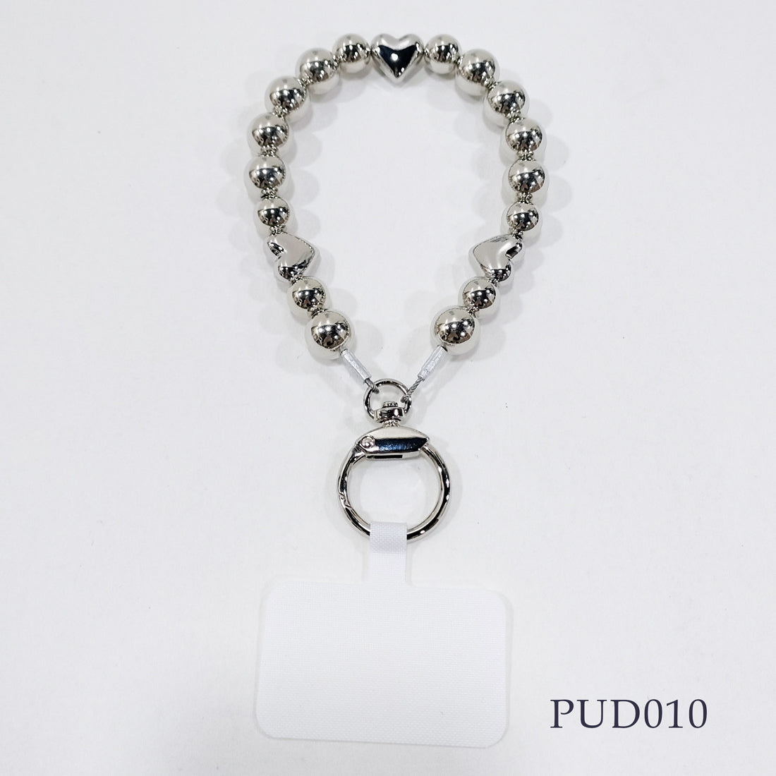 スマホハンドストラップ ビーズ アクセサリー 紐 ハンドメイド PUDI