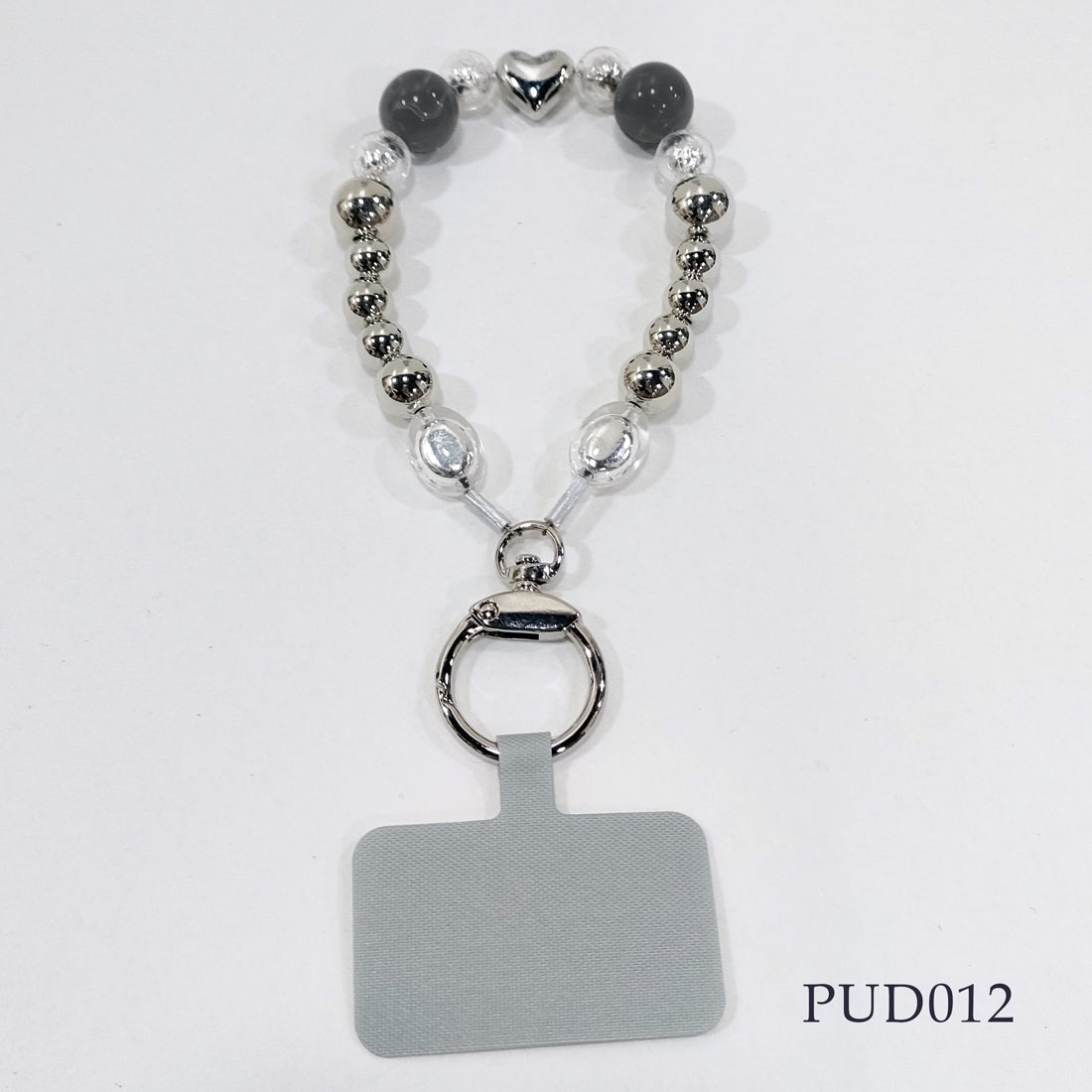 スマホハンドストラップ ビーズ アクセサリー 紐 ハンドメイド PUDI
