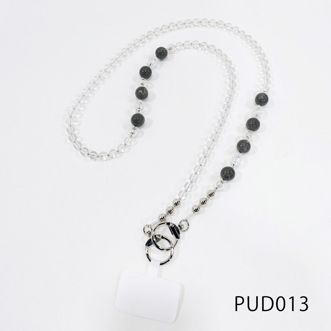 スマホショルダーストラップ ビーズ アクセサリー 紐 PUDI