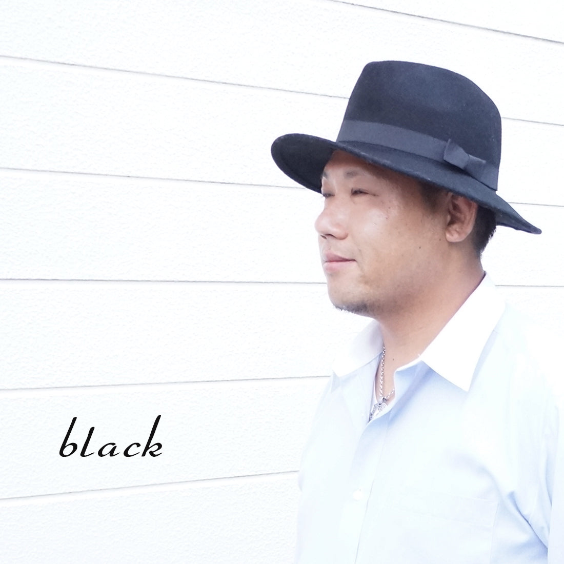 帽子 フェドラ ハット フェルト ツバ広HAT 中折れ キーズ Keys