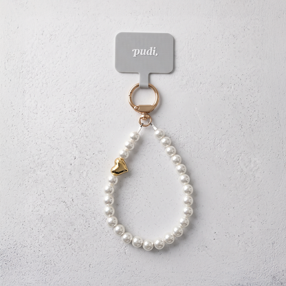 PEARL HEART STRAP