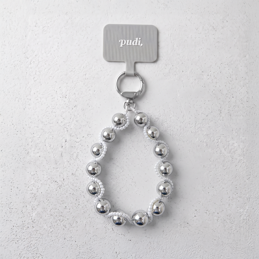 SILVER CURVE DESIGN STRAP