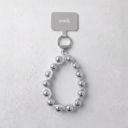 SILVER CURVE DESIGN STRAP