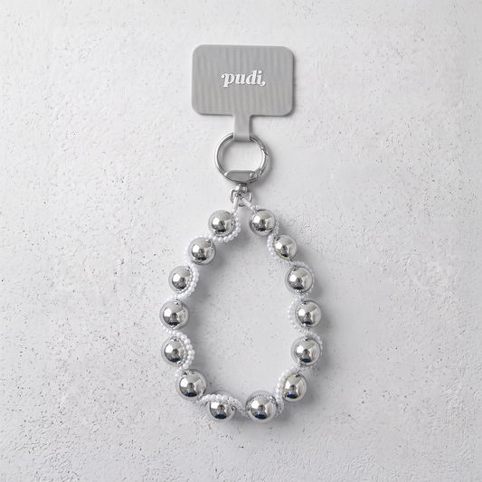 SILVER CURVE DESIGN STRAP