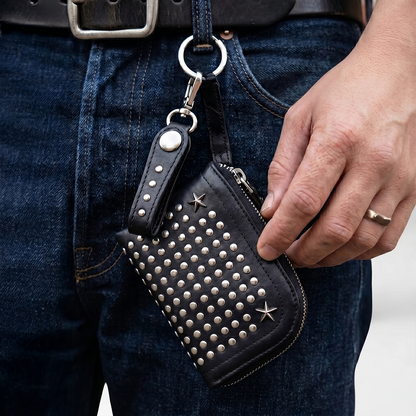 Full studs coin wallet
