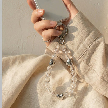 THREE HEART CLEAR STRAP