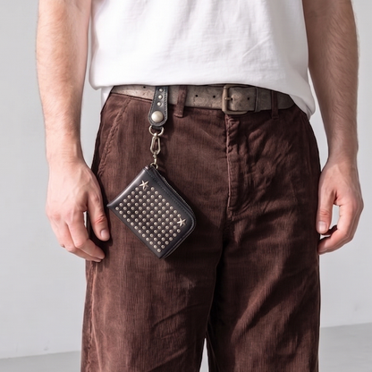 Full studs coin wallet