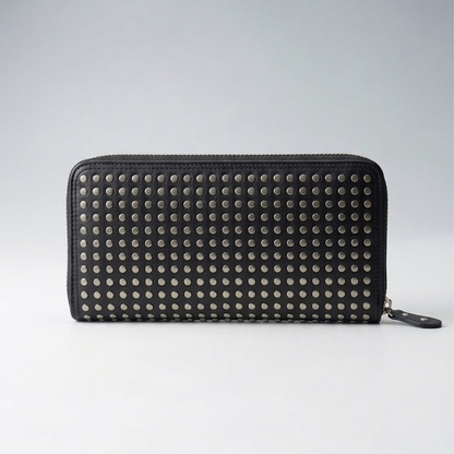 Full studs round wallet