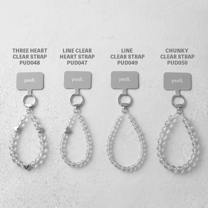 CHUNKY CLEAR STRAP