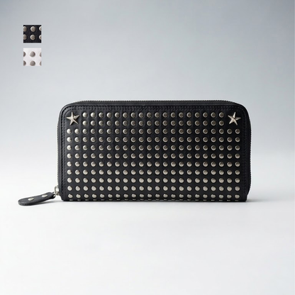Full studs round wallet